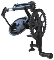 Image of Lockey & Howland Tilted Split-Frame Turntable Apple Peeler